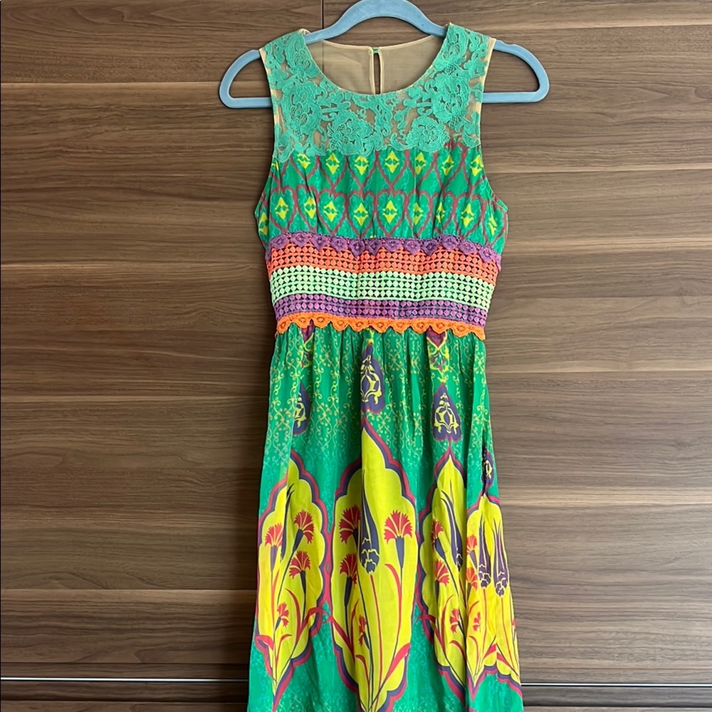 Tenant & Nandita/Anthropologie silk dress. Size 0